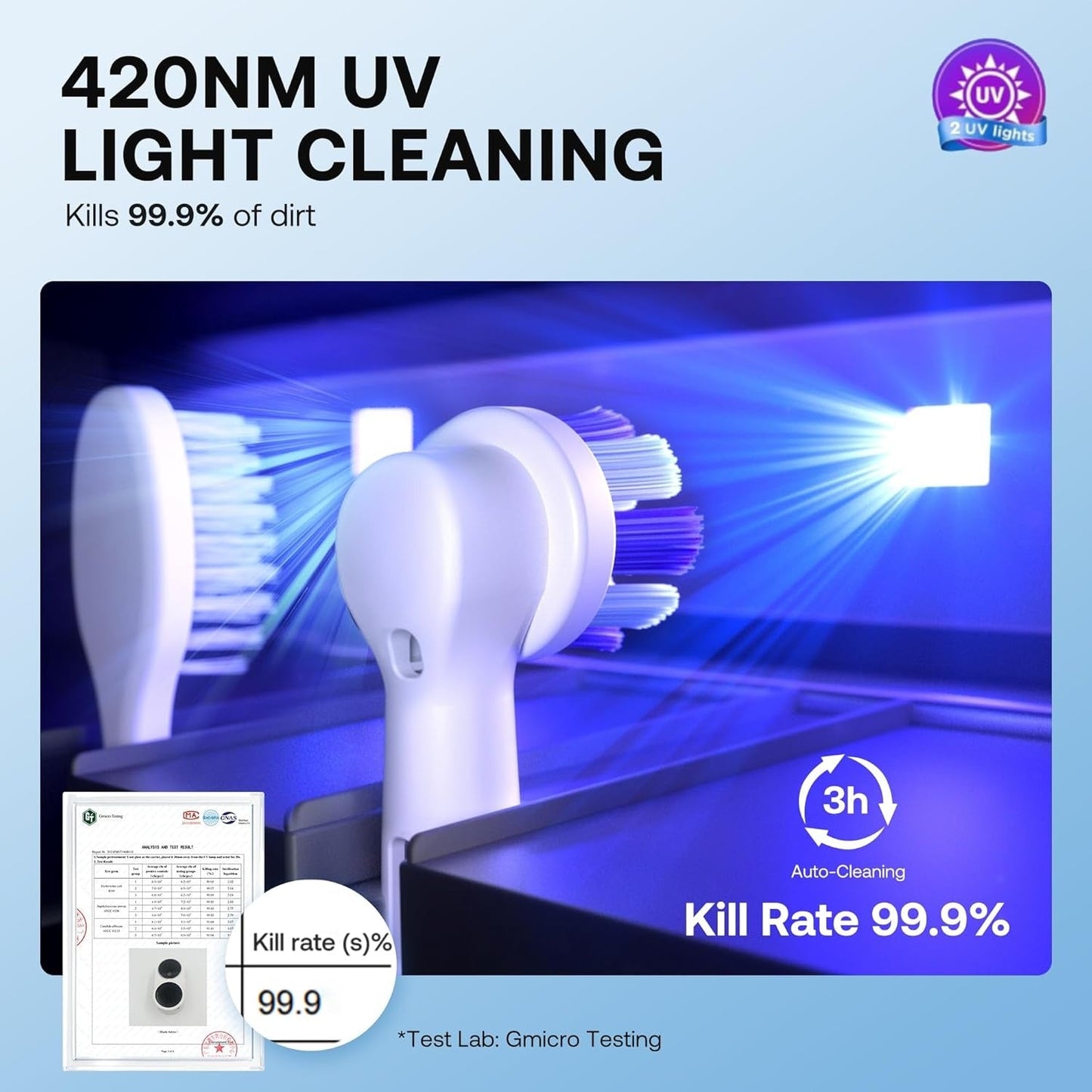 💥LAST DAY SALE 49% OFF💥Infrared Sensor Toothbrush Sanitizer Holder