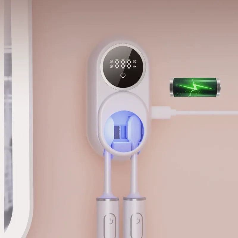 💥LAST DAY SALE 49% OFF💥Infrared Sensor Toothbrush Sanitizer Holder