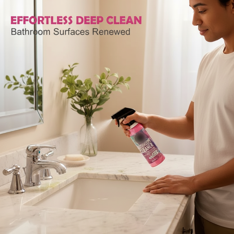 ⚡50K+ SOLD💕Multi-Surface Bathroom Cleaner for Mold & Limescale🛁