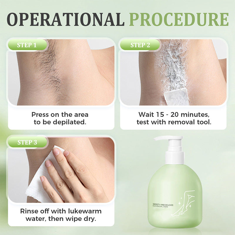 Gentle and non-irritating hair removal cream set (hair removal cream + razor) | Limited-time offer 🎁|Limited-time offer🎁