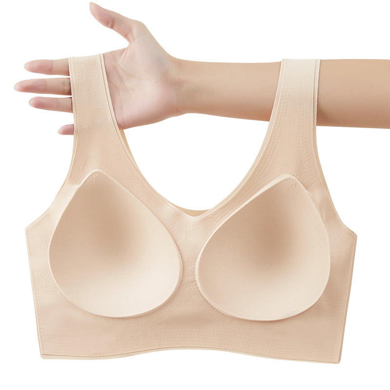 Seamless, Comfortable One-Piece Push-Up Bra