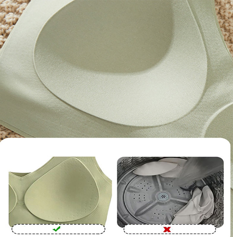 Seamless, Comfortable One-Piece Push-Up Bra